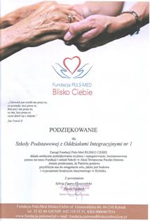 PODZIĘKOWANIA
