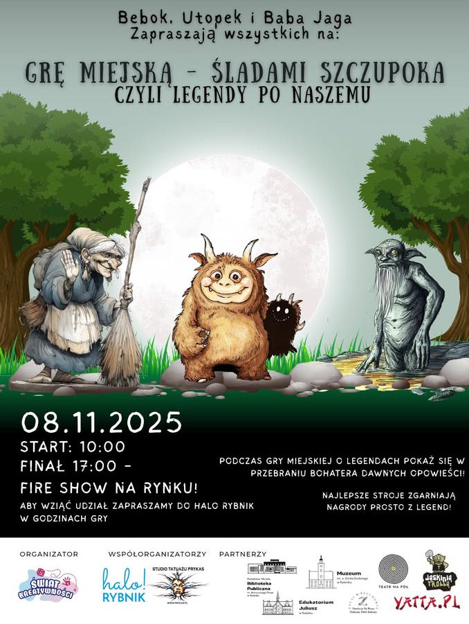 GRA MIEJSKA DLA RODZIN – ŚLADAMI SZCZUPOKA
