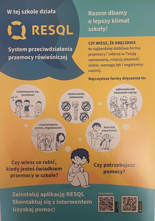 RESQL – SYSTEM PRZECIWDZIAŁANIA PRZEMOCY RÓWIEŚNICZEJ