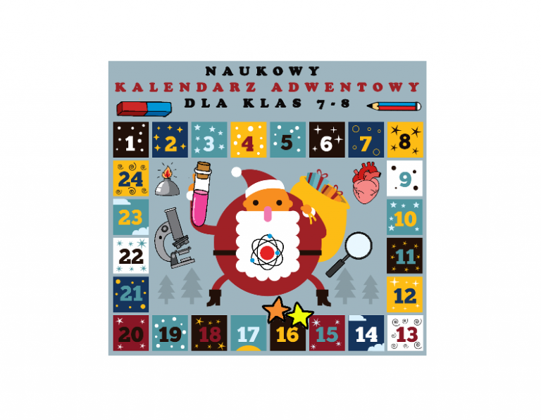 „NAUKOWY KALENDARZ ADWENTOWY” dla uczniów klas VII-VIII. Regulamin szkolnego konkursu.