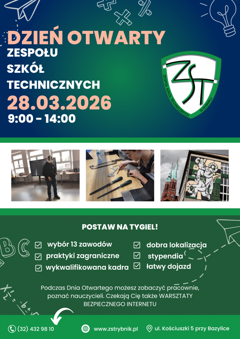 DZIEŃ OTWARTY ZESPOŁU SZKÓŁ TECHNICZNYCH W RYBNIKU