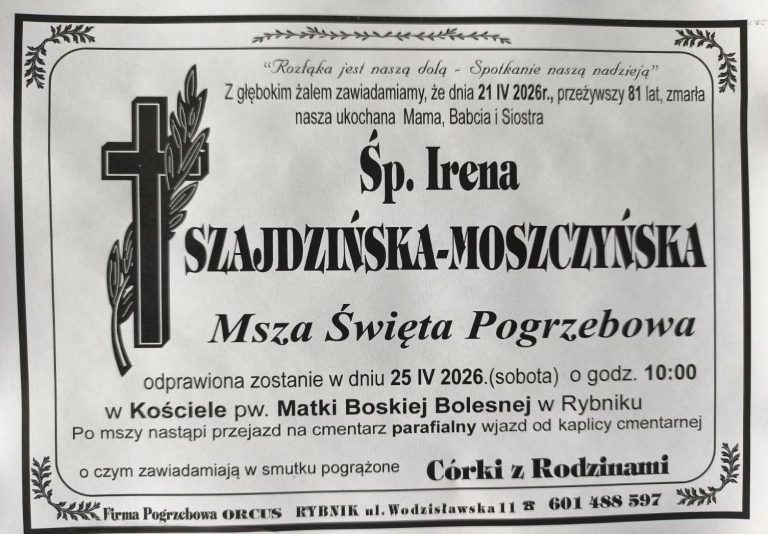 ZMARŁA EMERYTOWANA NAUCZYCIELKA SZKOŁY