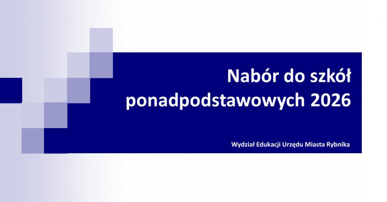 PREZENTACJA – NABÓR DO SZKÓŁ PONADPODSTAWOWYCH 2026